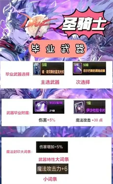 圣骑士毕业装备推荐