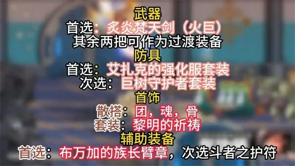 60毕业装备选择攻略