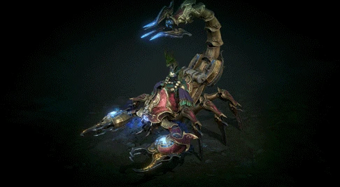 全新坐骑艾尔赛凯特·魔晶巨蝎特效一览