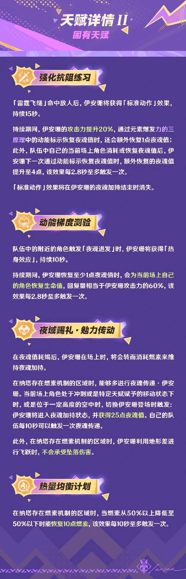 伊安珊角色战斗技能演示