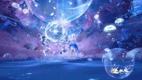 全新时装海月漫歌专属动作一览