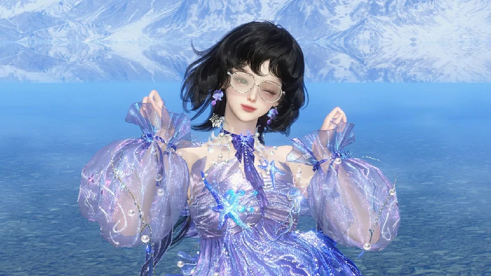 全新时装海月漫歌专属动作一览