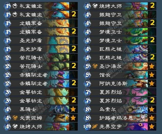 灌注骑卡组介绍