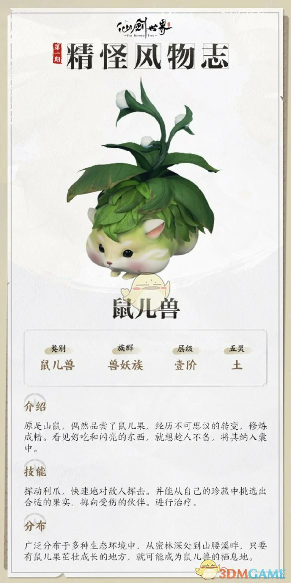 鼠儿兽详细介绍