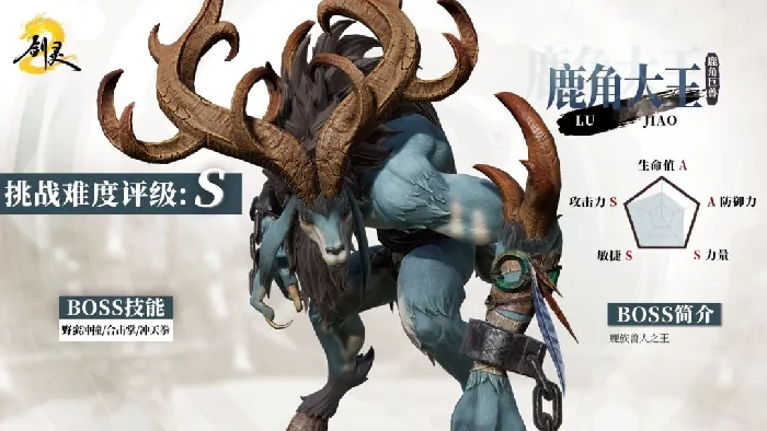 野外boss鹿角大王打法攻略