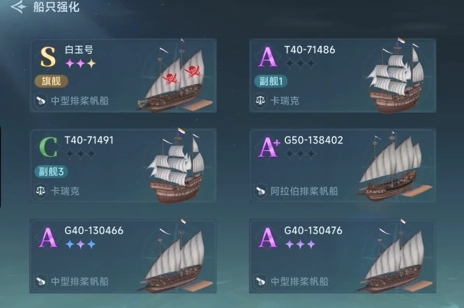 舰船养成攻略