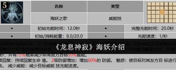 海妖介绍