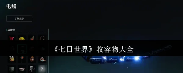 收容物大全