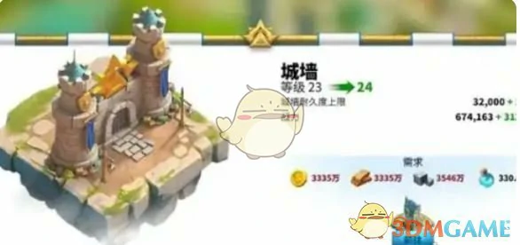升堡前置条件一览