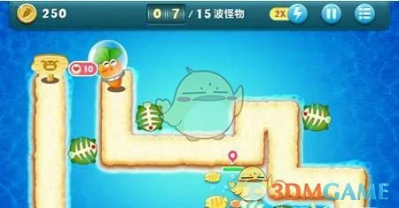 深海主题第1关金萝卜攻略