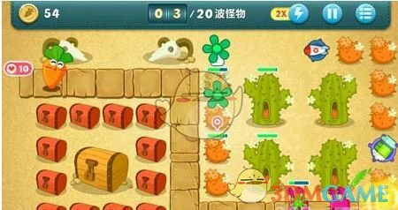 沙漠主题第3关金萝卜攻略