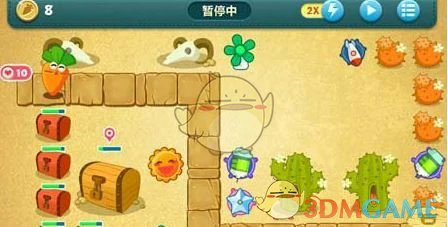 沙漠主题第3关金萝卜攻略