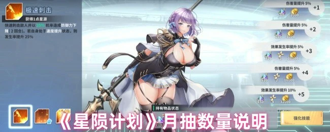 月抽数量说明
