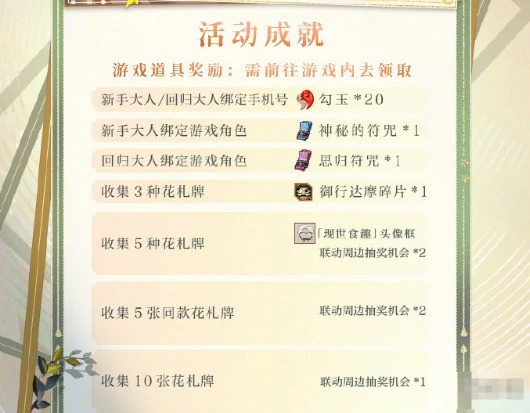 花札绮遇拾忆流年玩法介绍