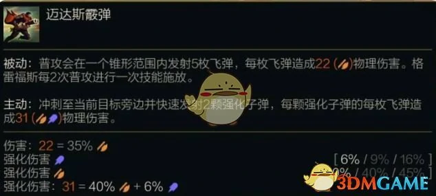 S14格雷福斯男枪技能介绍