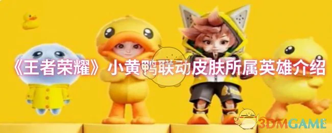 小黄鸭联动皮肤所属英雄介绍