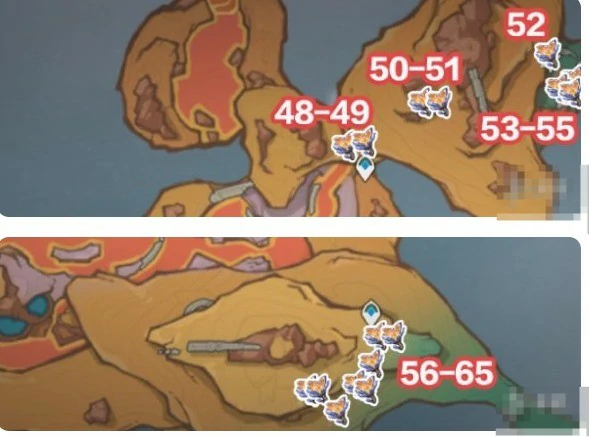 云岩裂叶全收集位置大全