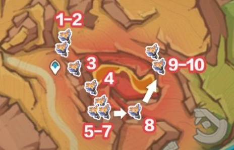 云岩裂叶全收集位置大全