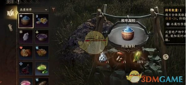 烹饪食材获取方法