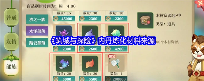 内丹炼化材料来源