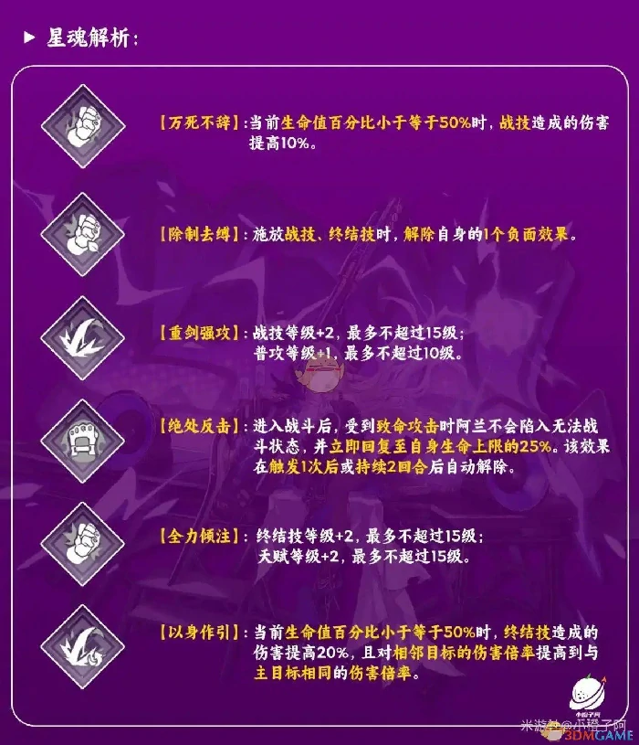 阿兰星魂解析及推荐