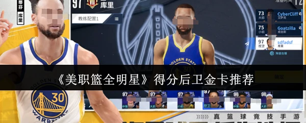 得分后卫金卡推荐