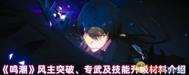 风主突破、专武及技能升级材料介绍