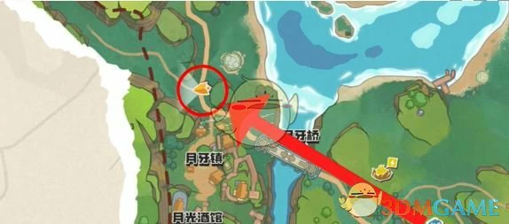 路边带精灵的魔法师位置一览
