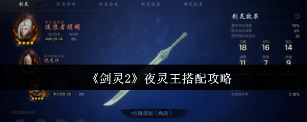 夜灵王搭配攻略