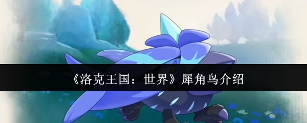 犀角鸟介绍