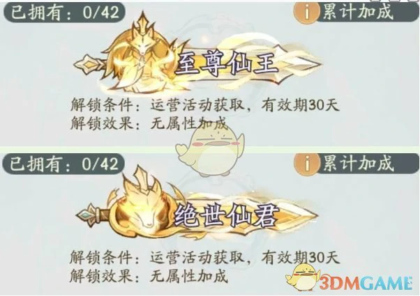 称号排行一览