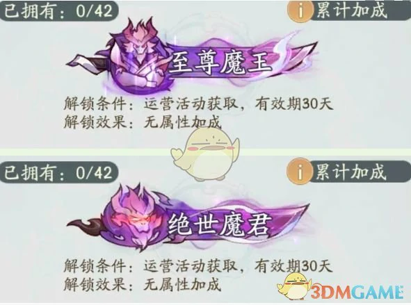 称号排行一览