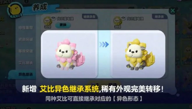 异色艾比继承方法