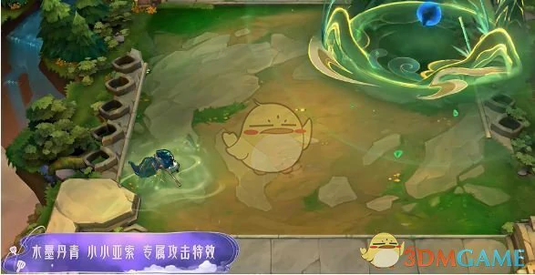 水墨丹青小小亚索特效一览
