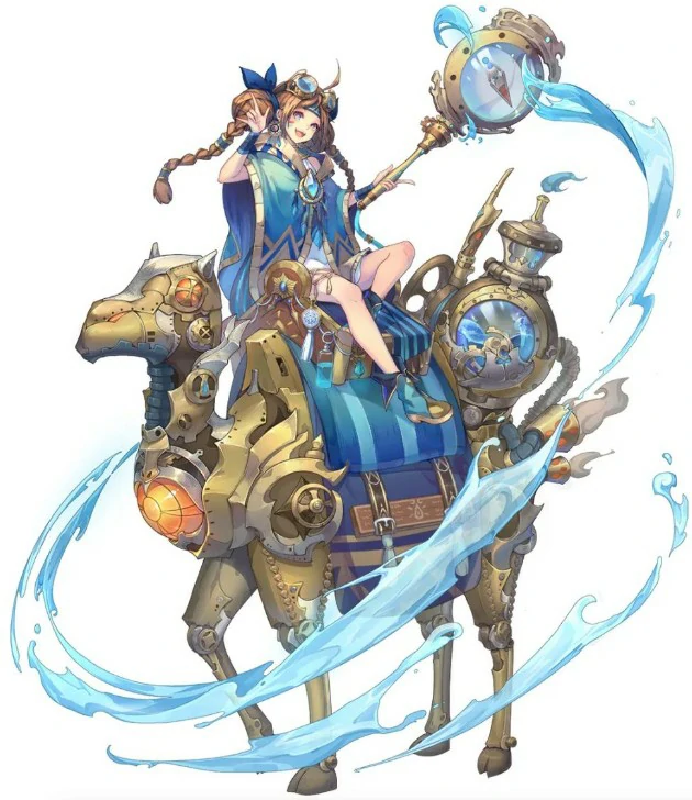 买买缇娅各阶段的形象展示
