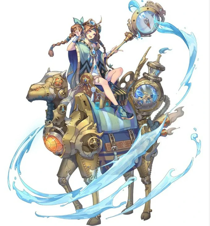 买买缇娅各阶段的形象展示
