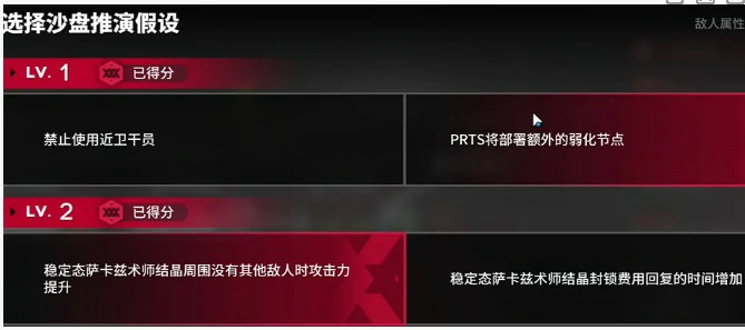 离解复合15-10险地/沙盘攻略