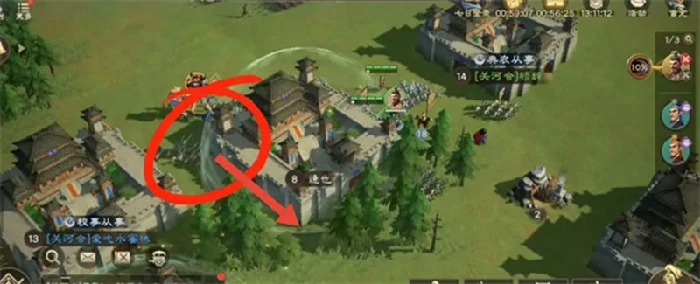 城墙卡怪操作方法