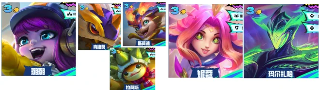 三费卡数量和英雄羁绊一览