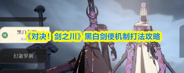 黑白剑使机制打法攻略