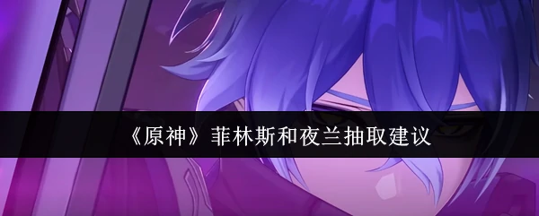 菲林斯和夜兰抽取建议