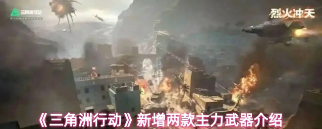 新增两款主力武器介绍