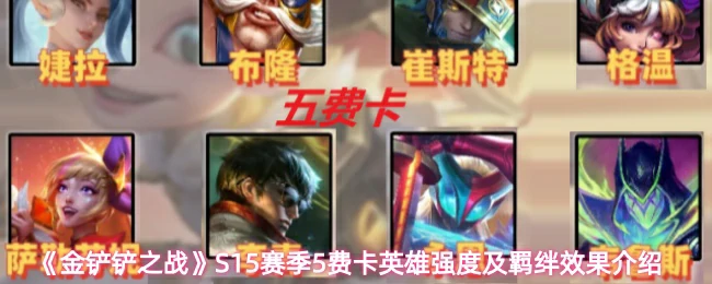 5费卡英雄强度及羁绊效果介绍