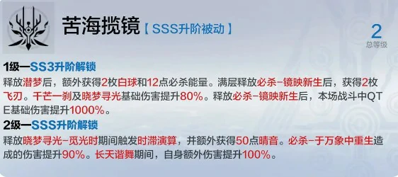丽芙霁梦升阶收益一览