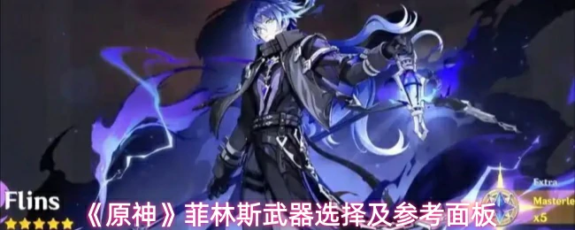 菲林斯武器选择及参考面板