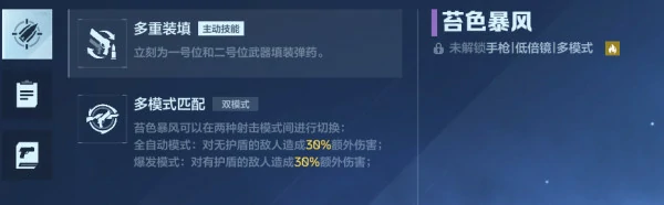 主副枪械搭配技巧