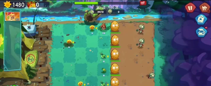 坚果防线玩法介绍