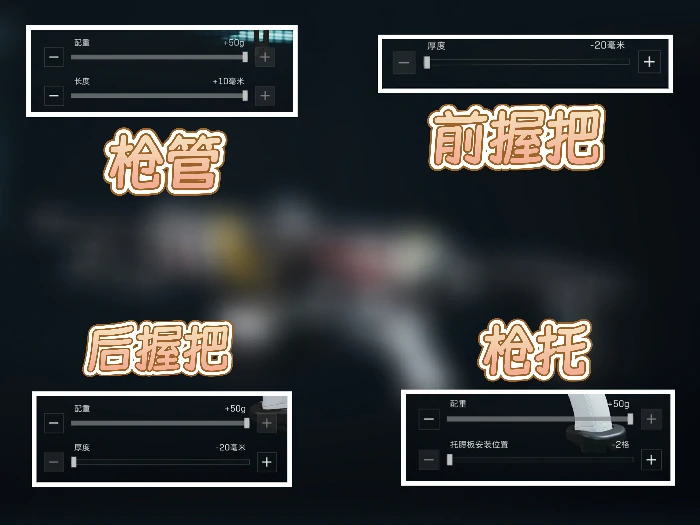 M250通用机枪改枪代码分享