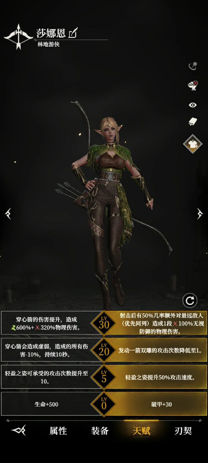 常用人物天赋推荐和评价