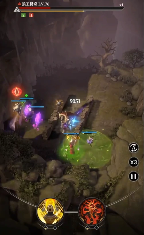 狼王昆奇位置一览